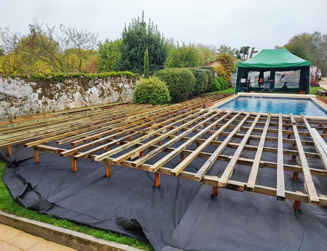 constructeur de terrasse en bois à Sermiers 51500 ( 51 secteur Marne ),