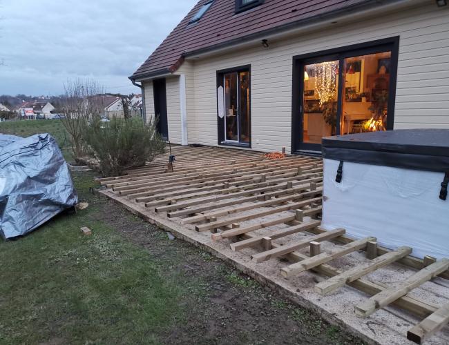 constructeur de terrasse en bois à Billy-le-Grand 51400 ( 51 secteur Marne ),