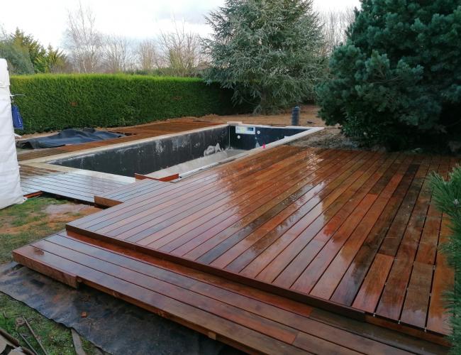  Constructeur de terrasse en bois exotique Cernay les Reims 51420 ( 51 secteur Marne ).