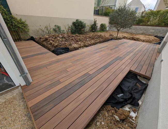 terrasse en bois proche Reims 51