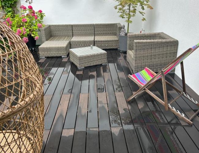 pose de terrasse bois exotique Vrigny 51