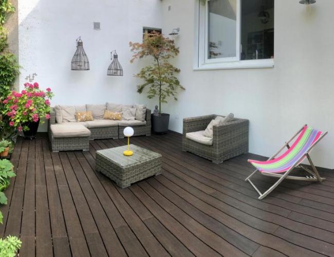 pose de terrasse bois exotique Eceuil 51