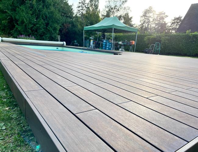 pose de terrasse en bois proche Reims 51