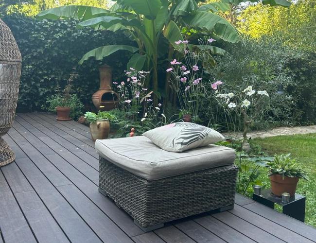 pose de terrasse bois exotique Villers Allerand 51